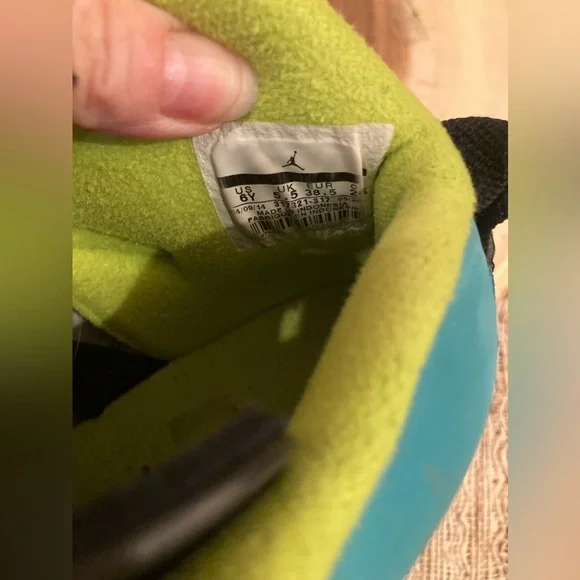 Air Jordan Spiz'Ike Gs 'Dusty Cactus 317321-317 Size 6Y - Picture 8 of 10